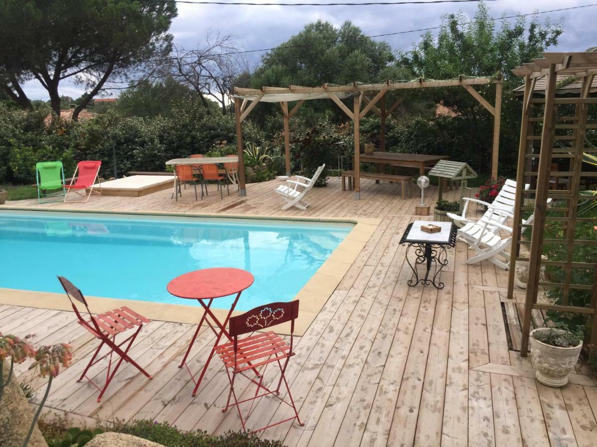 B&B Macchia Verdata Avec Piscine Monacia-d'Aullene Dış mekan fotoğraf